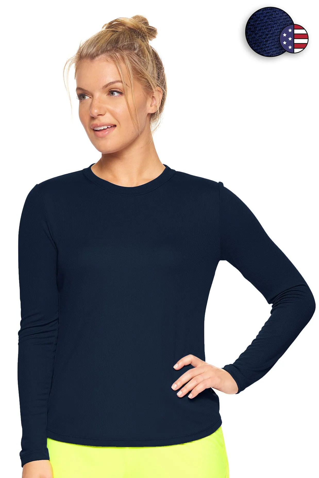 AJ301D Oxymesh™ Long Sleeve Tech Tee