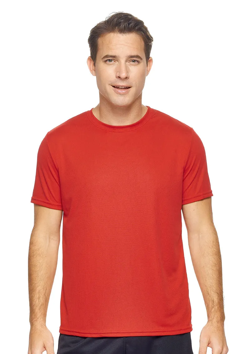 AJ801 Oxymesh™ Crewneck Tech Tee - Imported