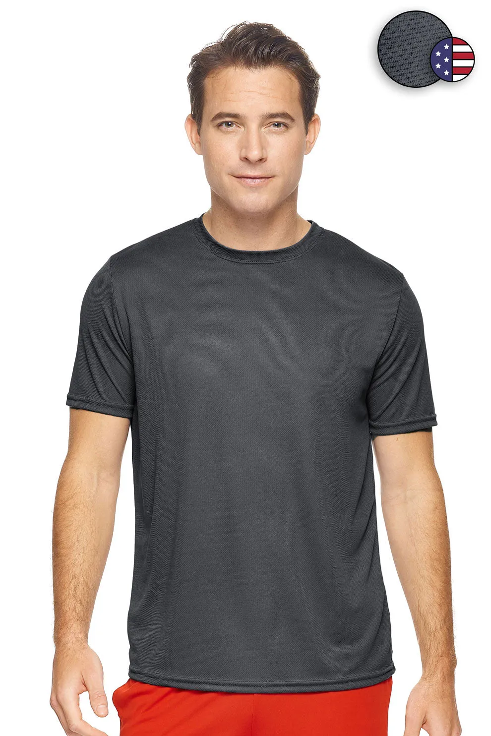 AJ801D Oxymesh™ Crewneck Tech Tee (Continued)