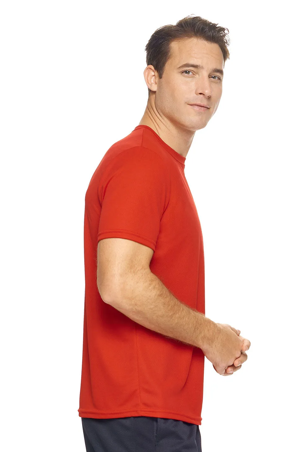 AJ801D Oxymesh™ Crewneck Tech Tee
