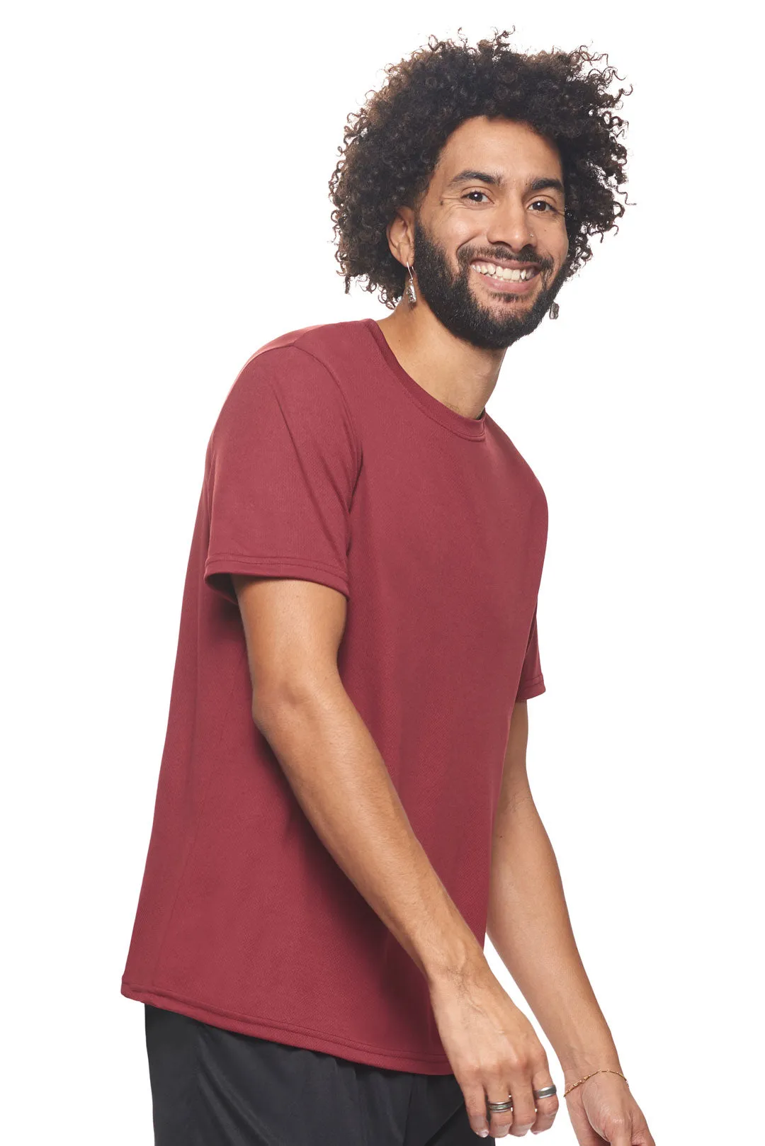 AJ801D Oxymesh™ Crewneck Tech Tee