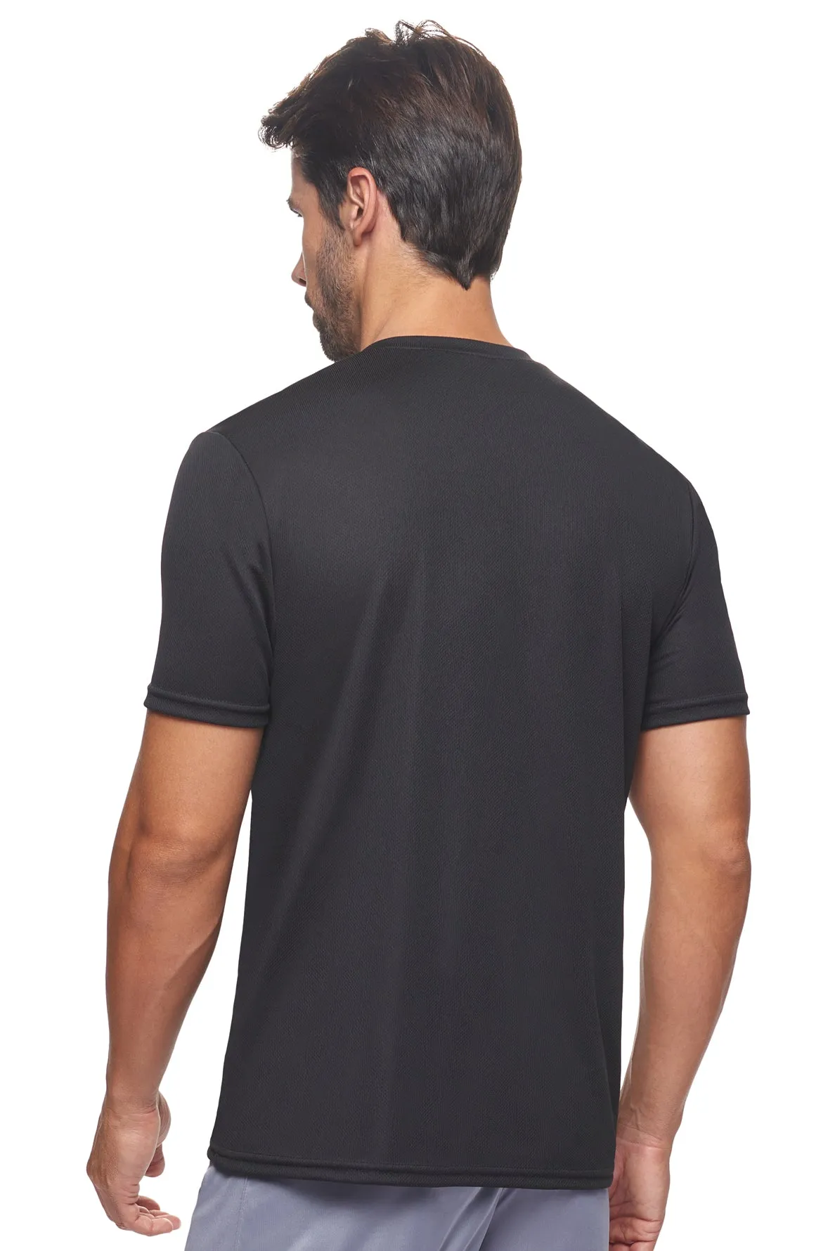 AJ802 Oxymesh™ V-Neck Tech Tee