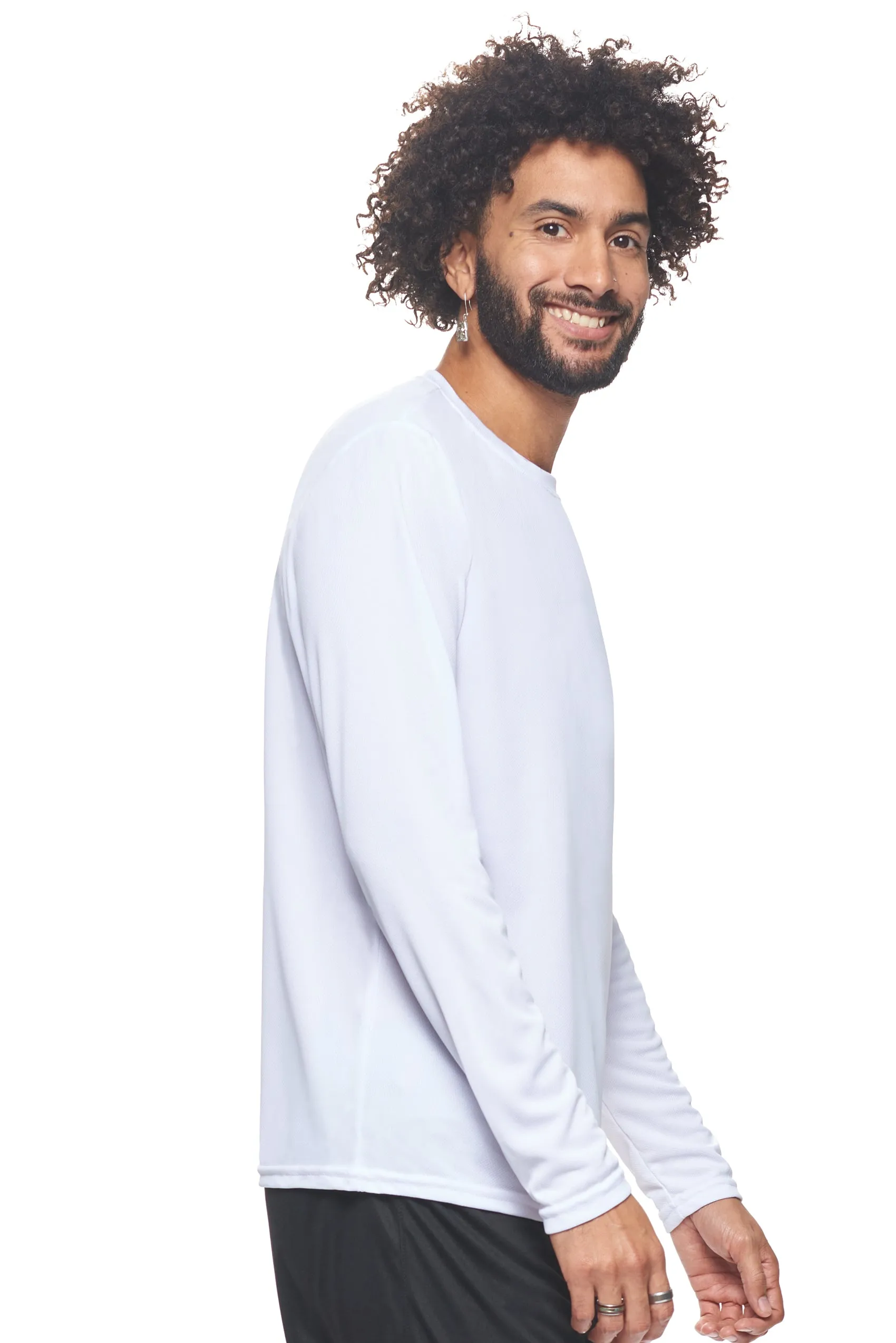 AJ901 Oxymesh™ Long Sleeve Tech Tee - Imported
