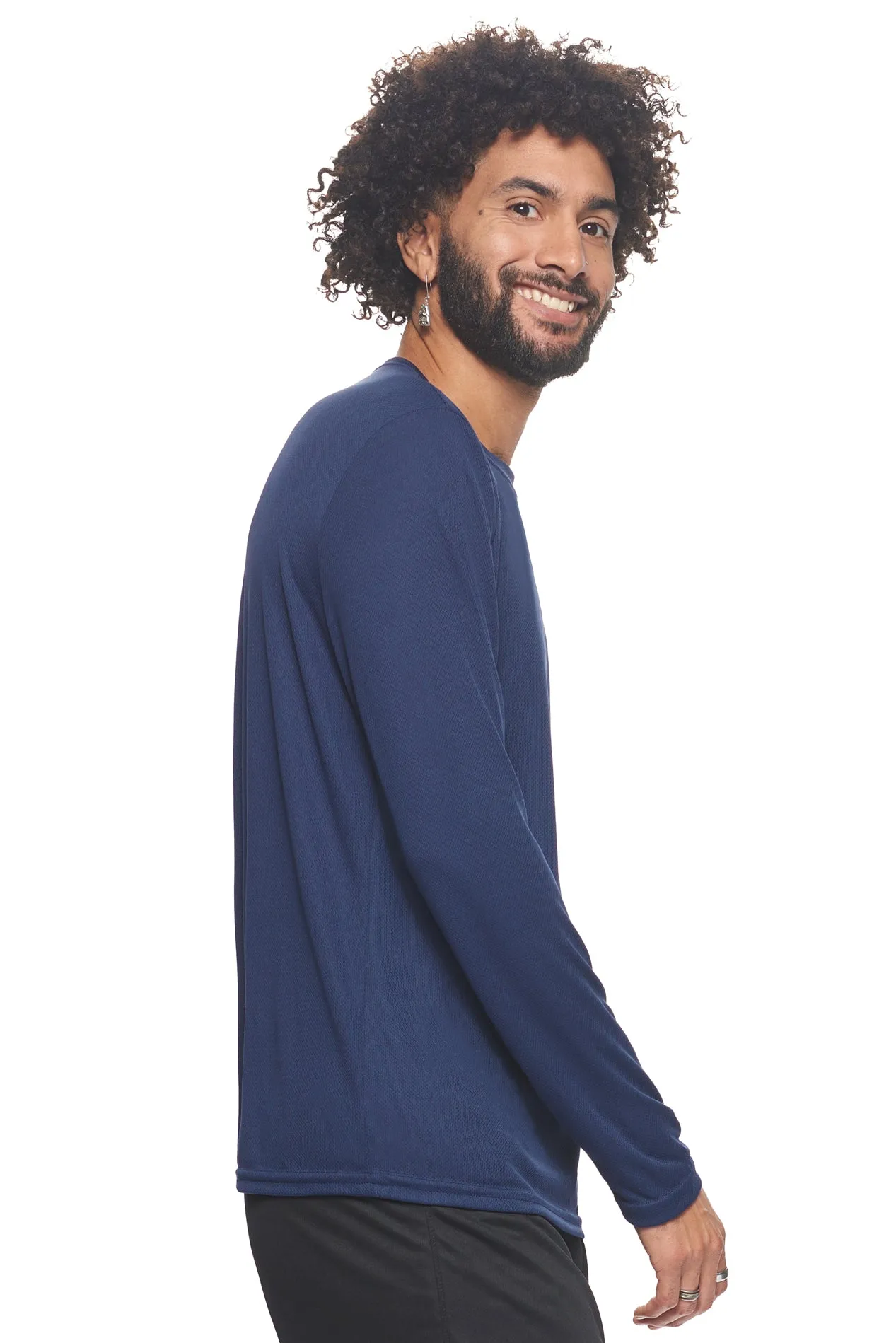 AJ901 Oxymesh™ Long Sleeve Tech Tee - Imported