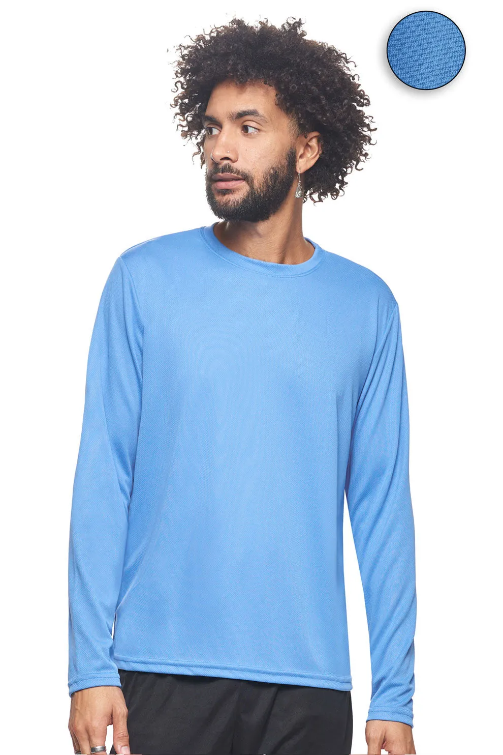 AJ901 Oxymesh™ Long Sleeve Tech Tee - Imported