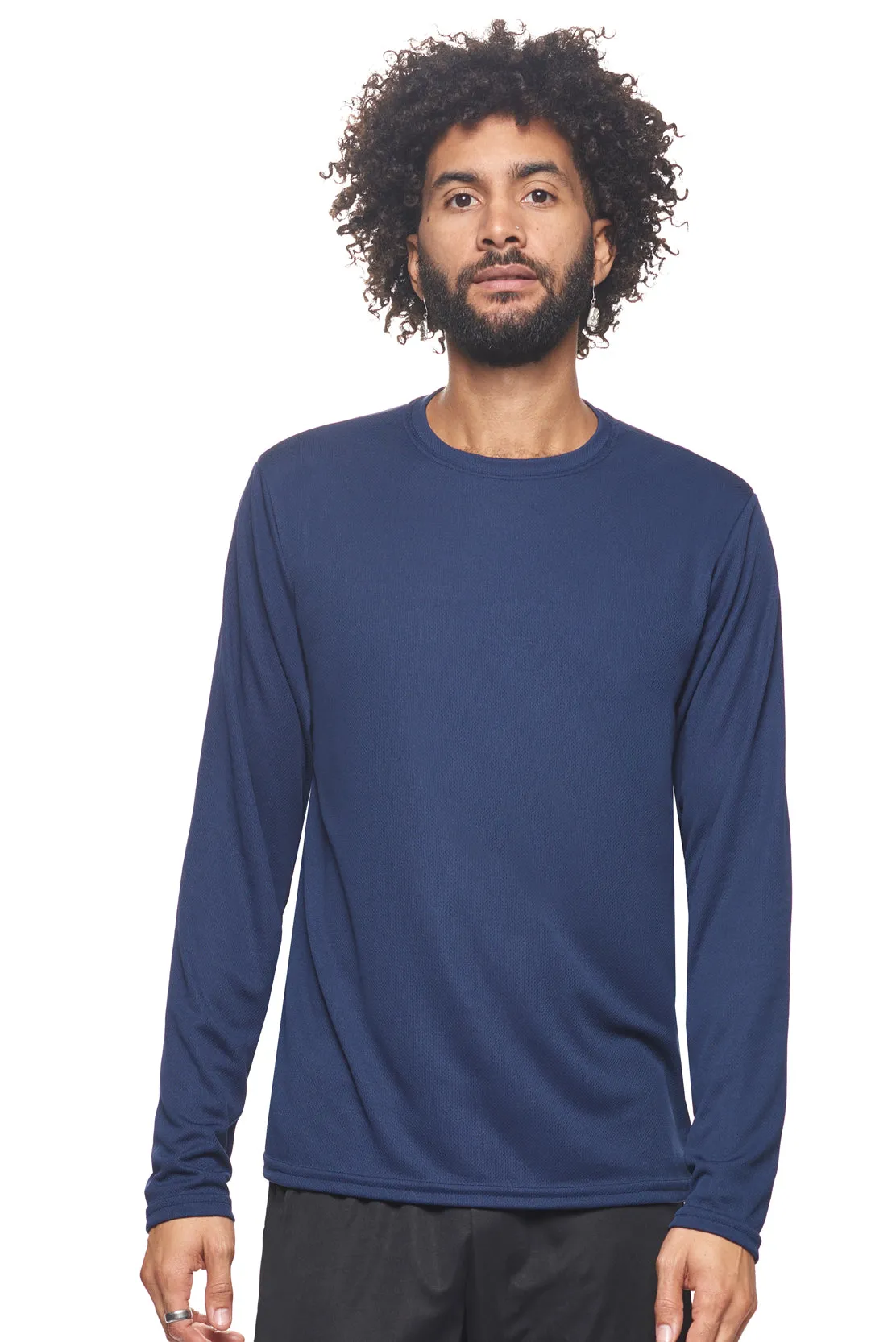 AJ901 Oxymesh™ Long Sleeve Tech Tee - Imported