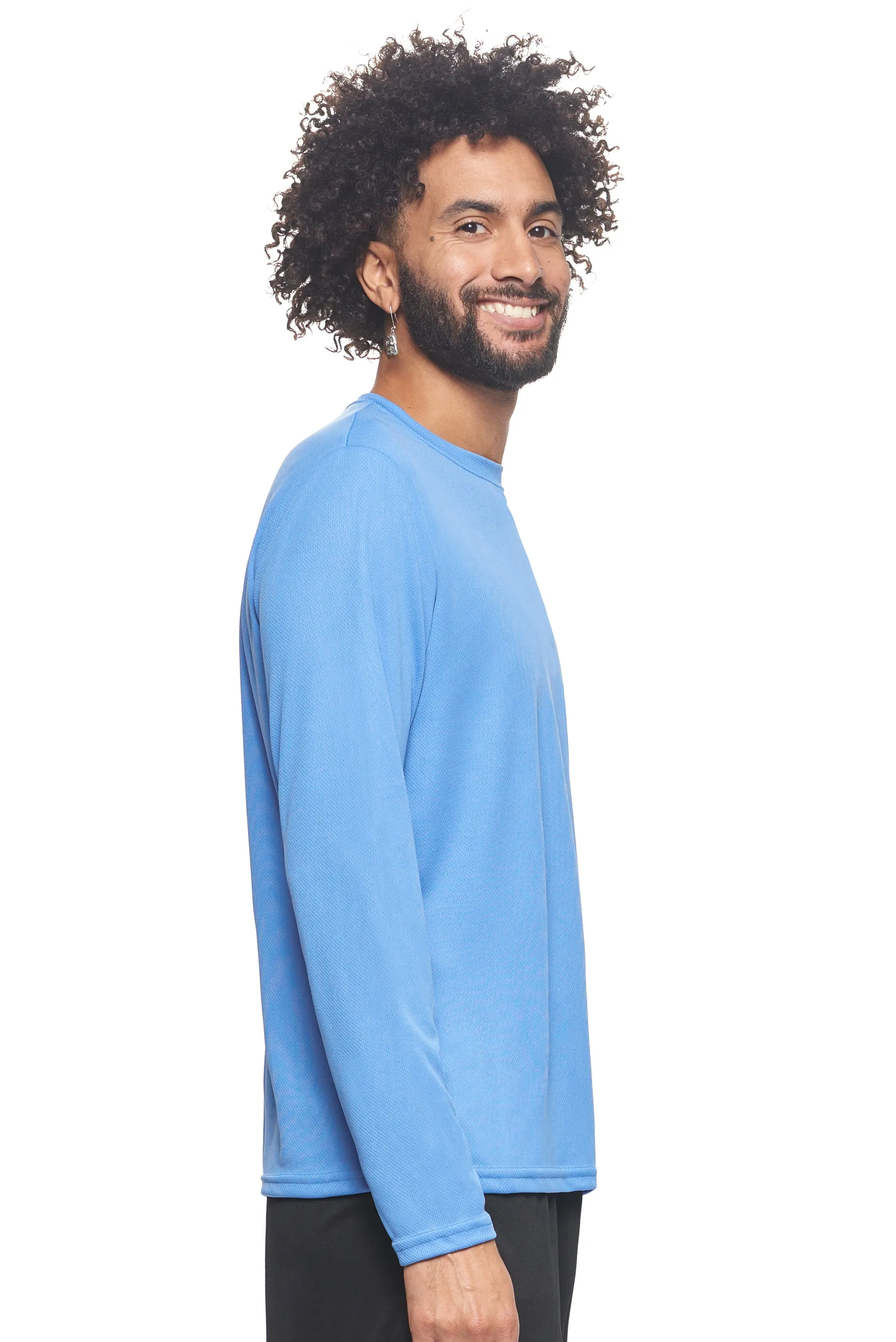 AJ901 Oxymesh™ Long Sleeve Tech Tee - Imported