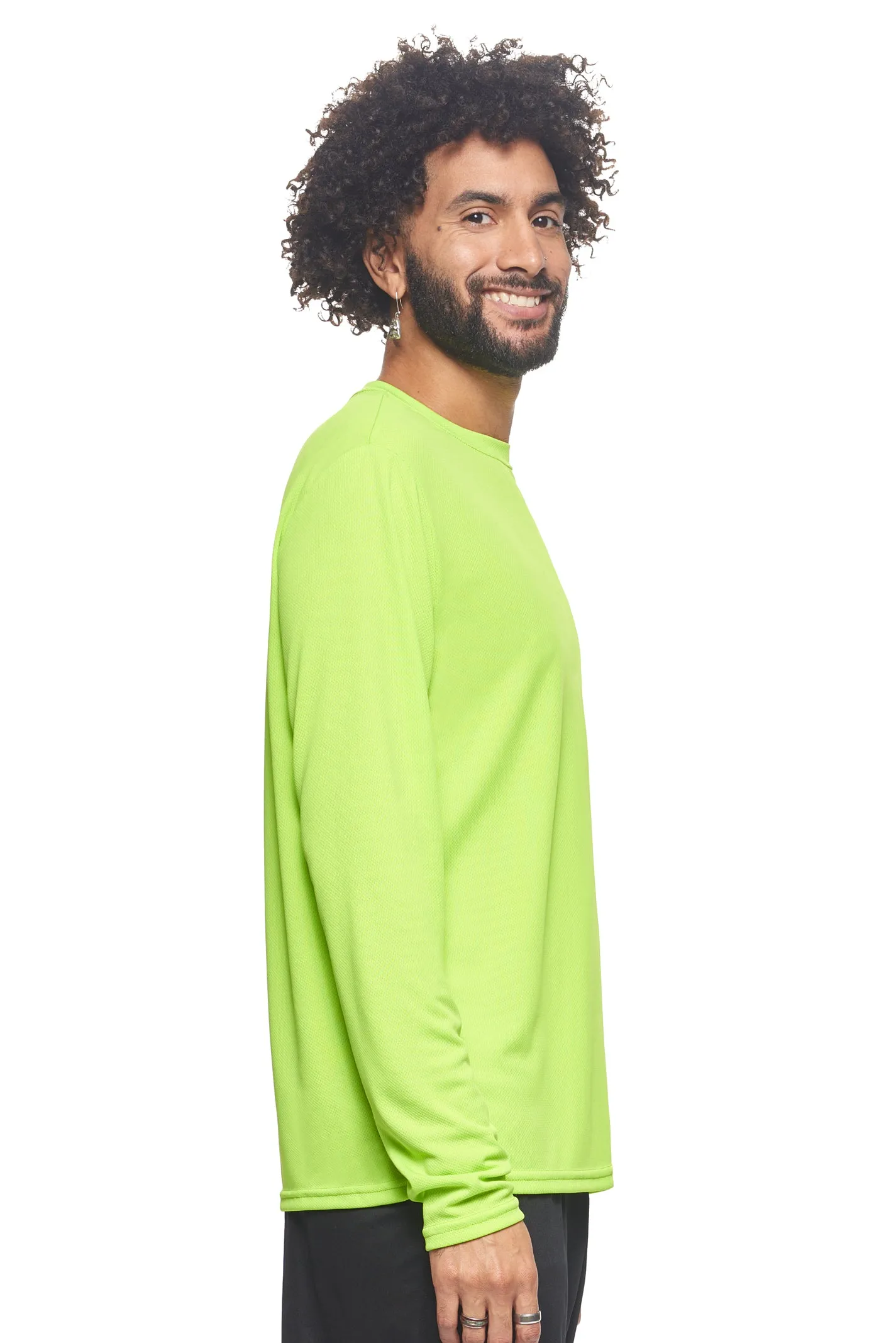 AJ901 Oxymesh™ Long Sleeve Tech Tee - Imported
