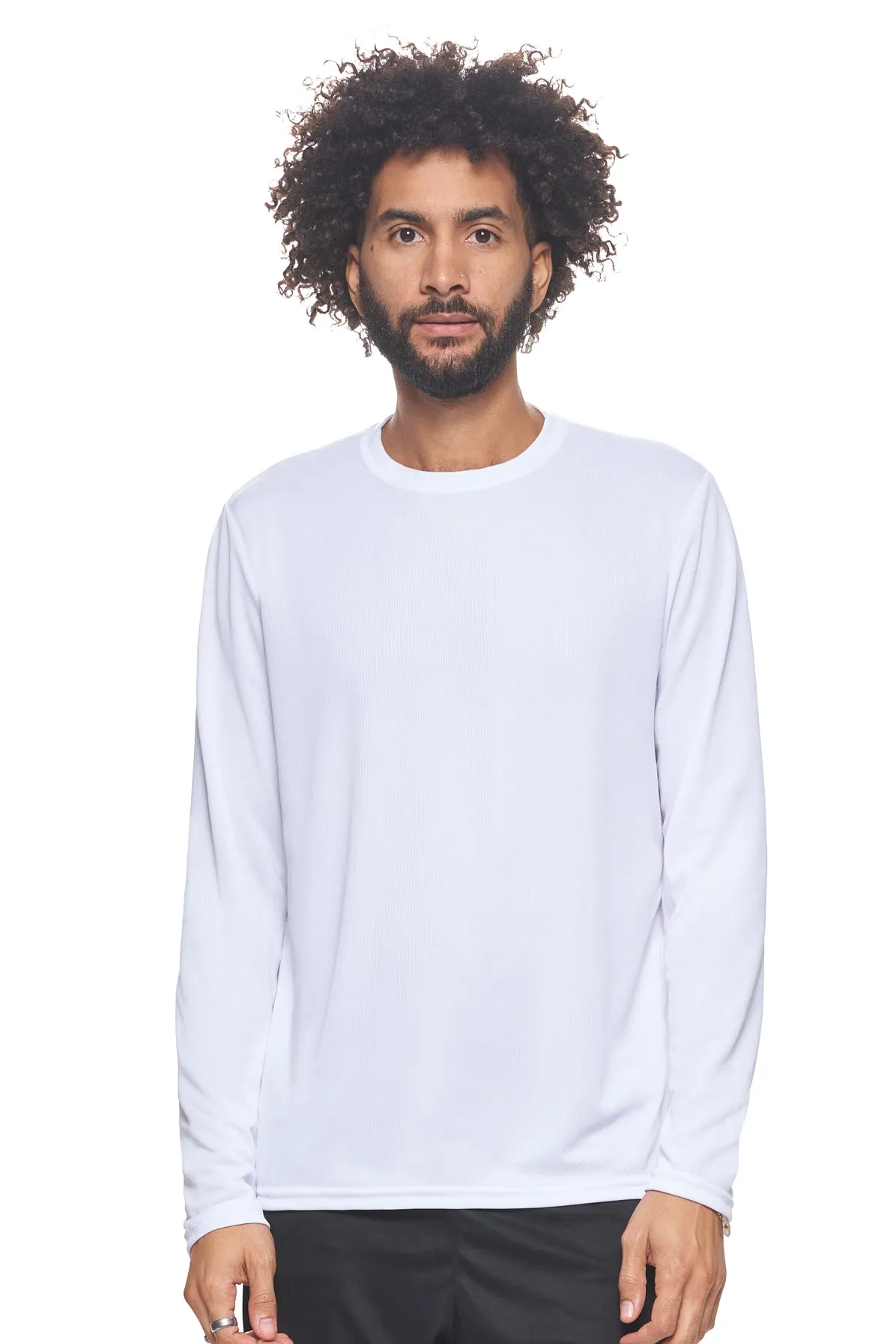 AJ901 Oxymesh™ Long Sleeve Tech Tee - Imported