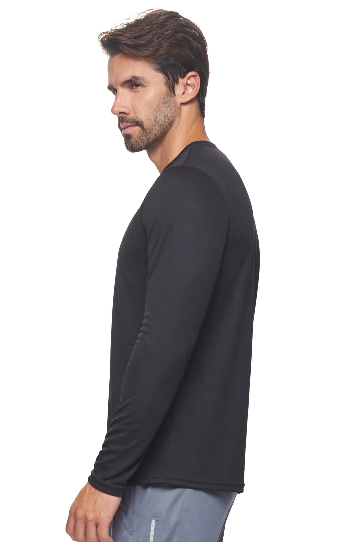 AJ901 Oxymesh™ Long Sleeve Tech Tee - Imported