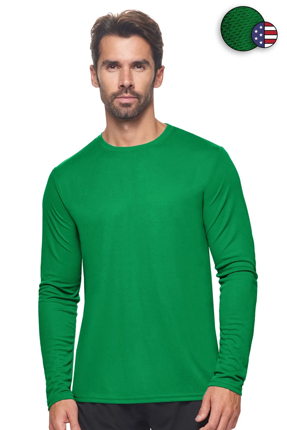 AJ901D Oxymesh™ Long Sleeve Tech Tee (Continued)