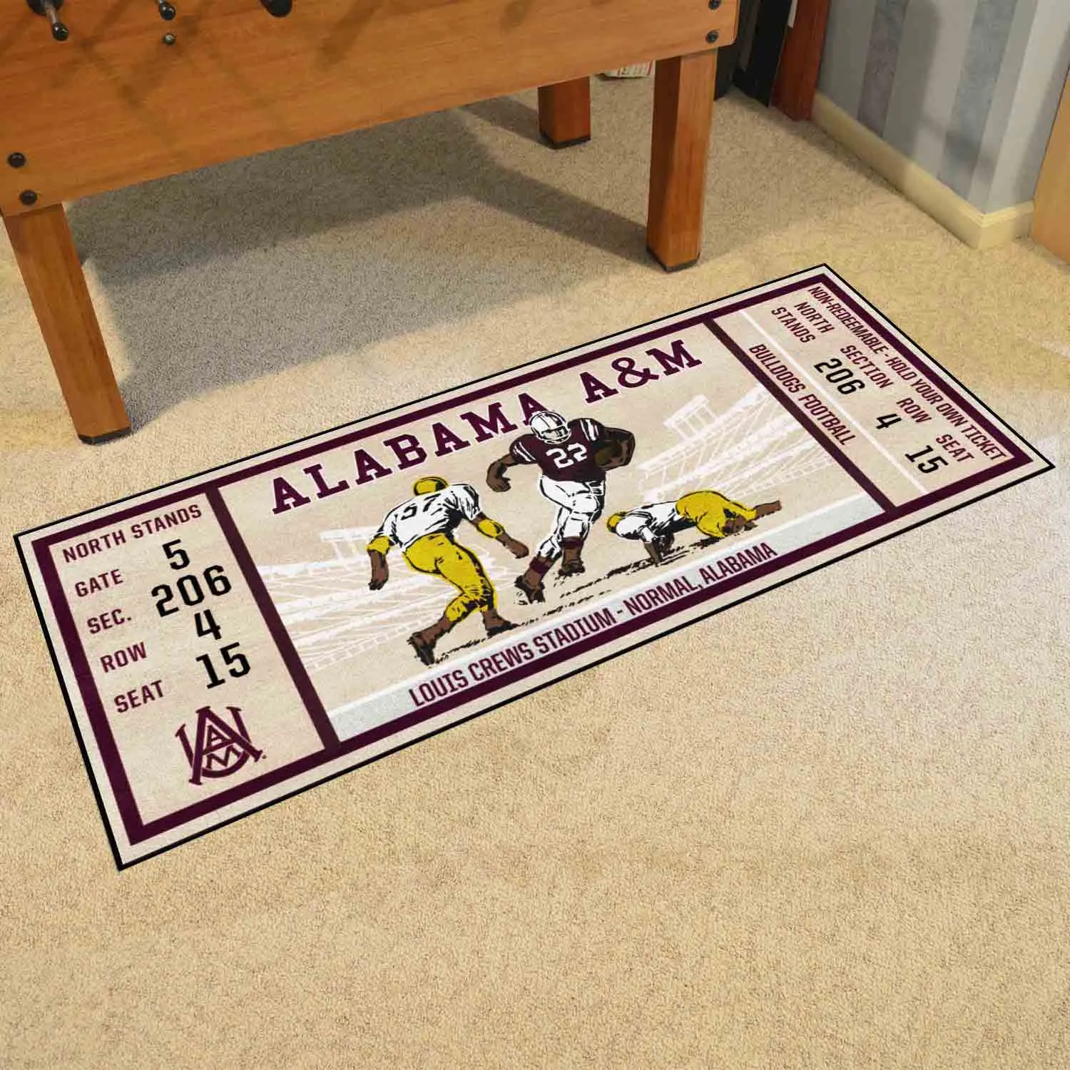 Alabama A&M Ticket Runner