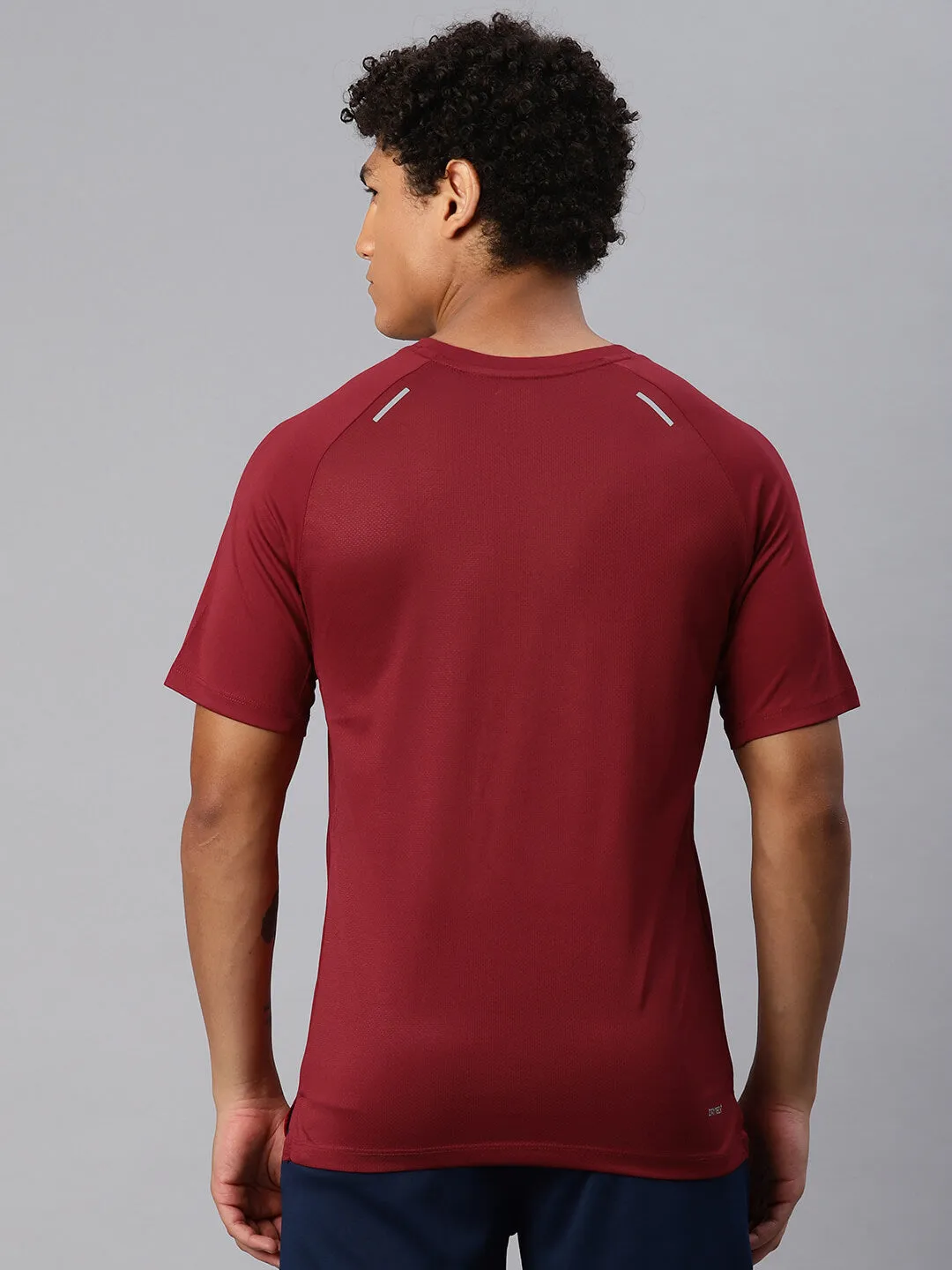 Alcis Men Dry Tech Slim Fit Running T-shirt