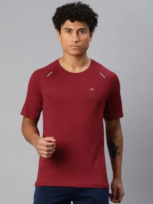 Alcis Men Dry Tech Slim Fit Running T-shirt