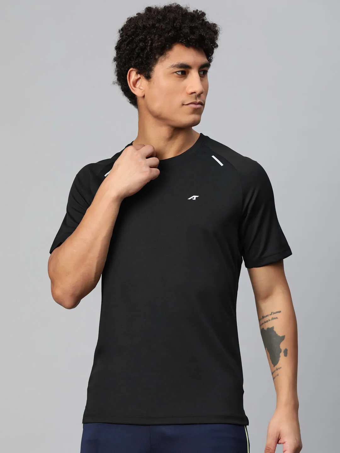 Alcis Men Dry Tech Slim Fit T-shirt