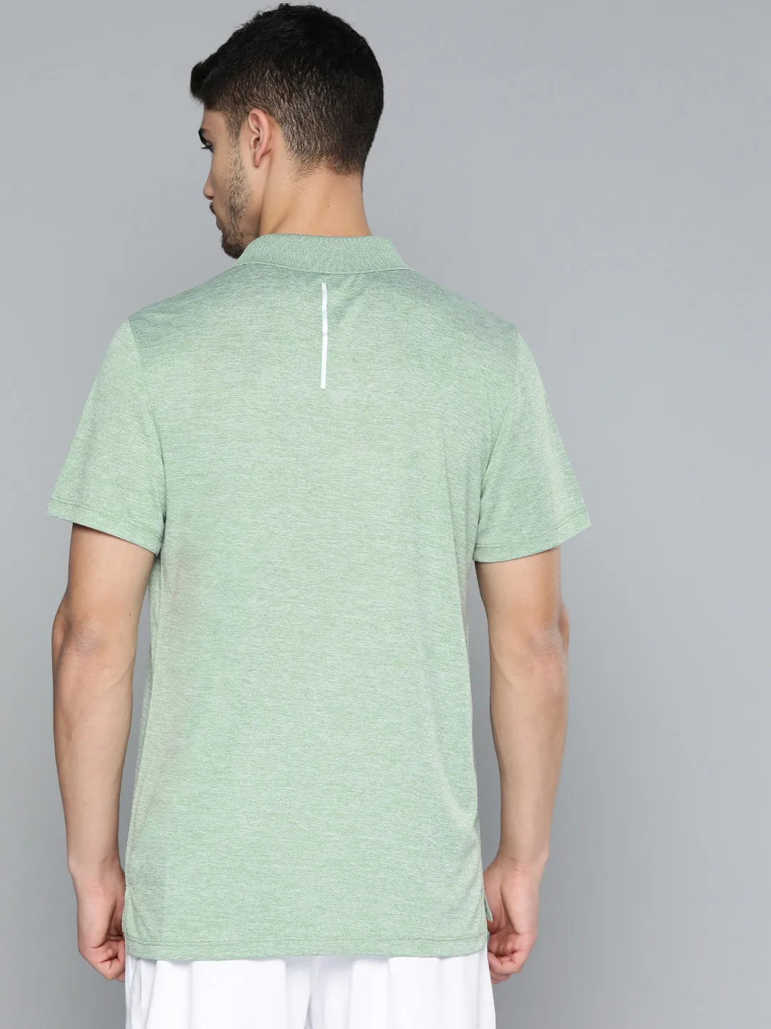Alcis Men Polo Collar Anti Static Slim Fit Sports T-shirt