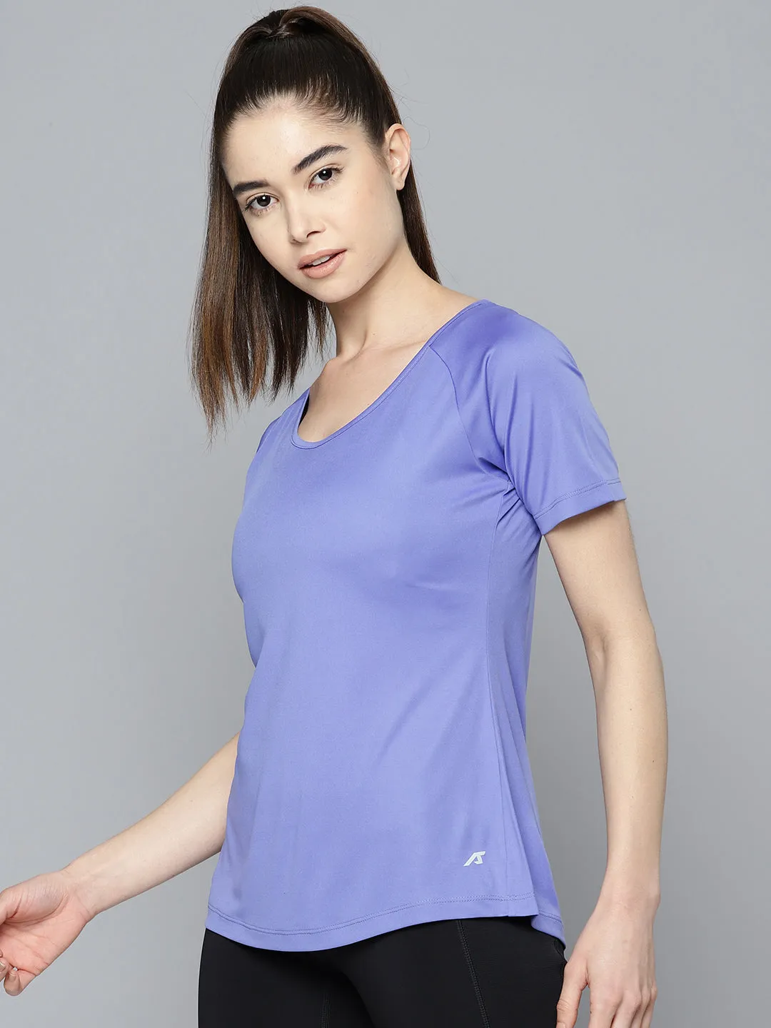 Alcis Women Anti Static Slim Fit Sports Wonder T-shirt