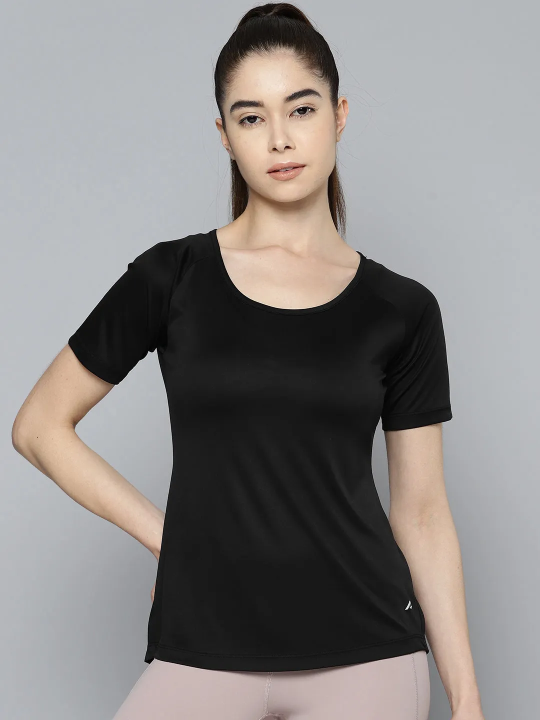 Alcis Women Anti Static Slim Fit Sports Wonder T-shirt