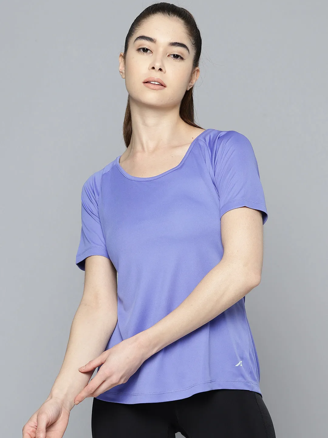 Alcis Women Anti Static Slim Fit Sports Wonder T-shirt