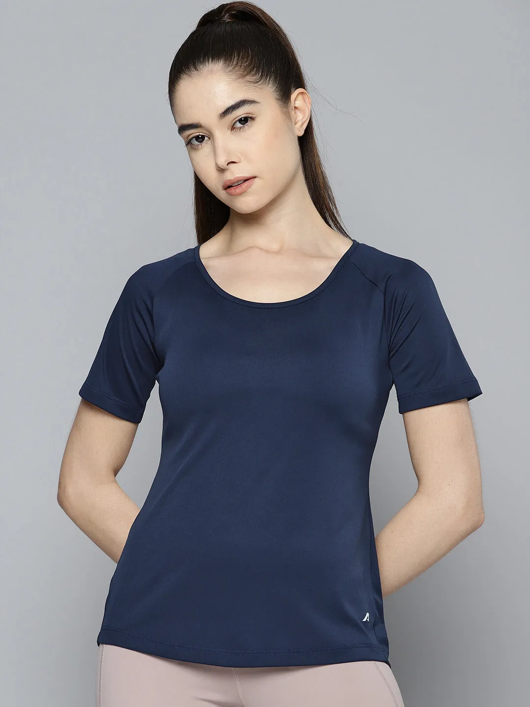 Alcis Women Anti Static Slim Fit Sports Wonder T-shirt