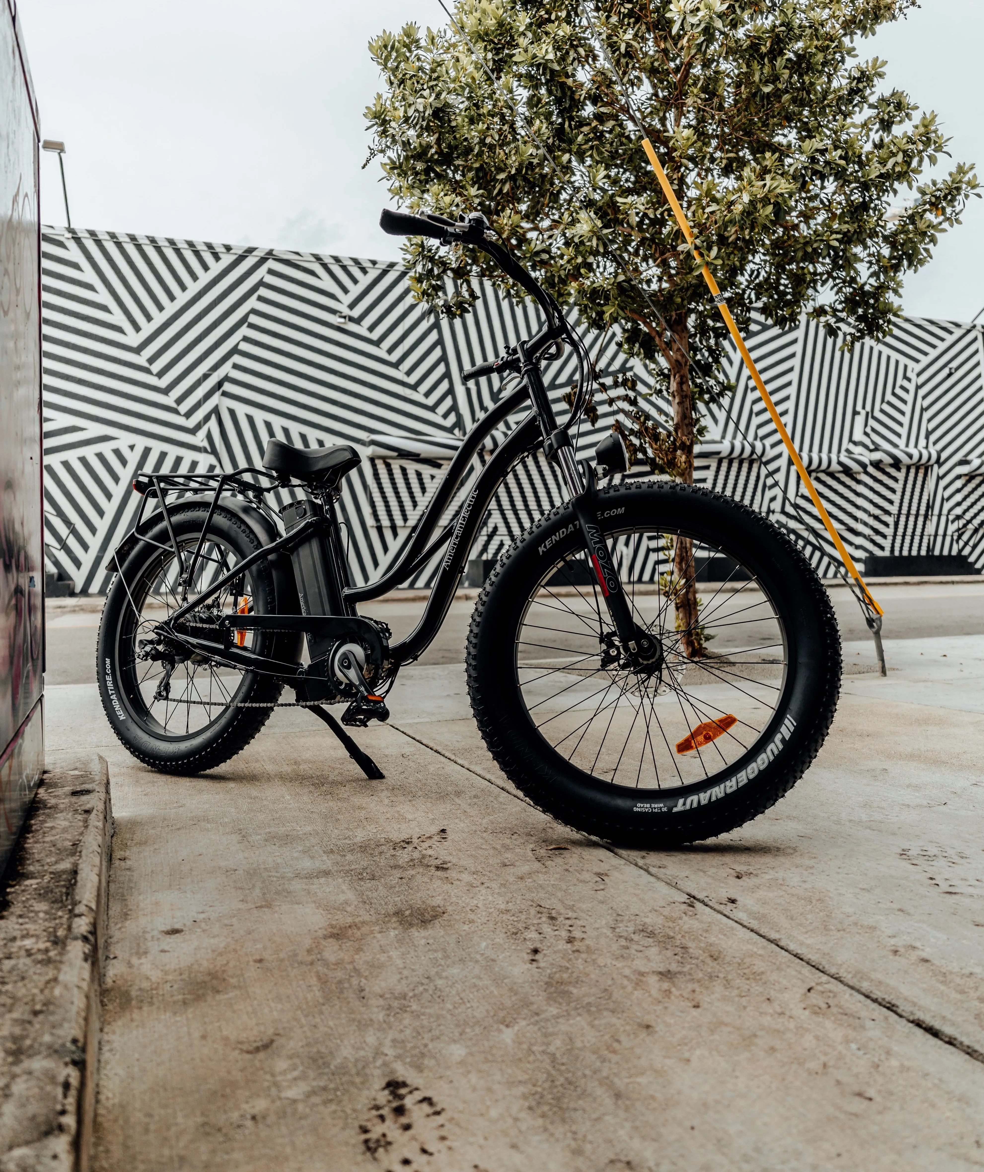 American Electric STELLER Fat Tire Step Thru Electric Bike - from DT Scooters