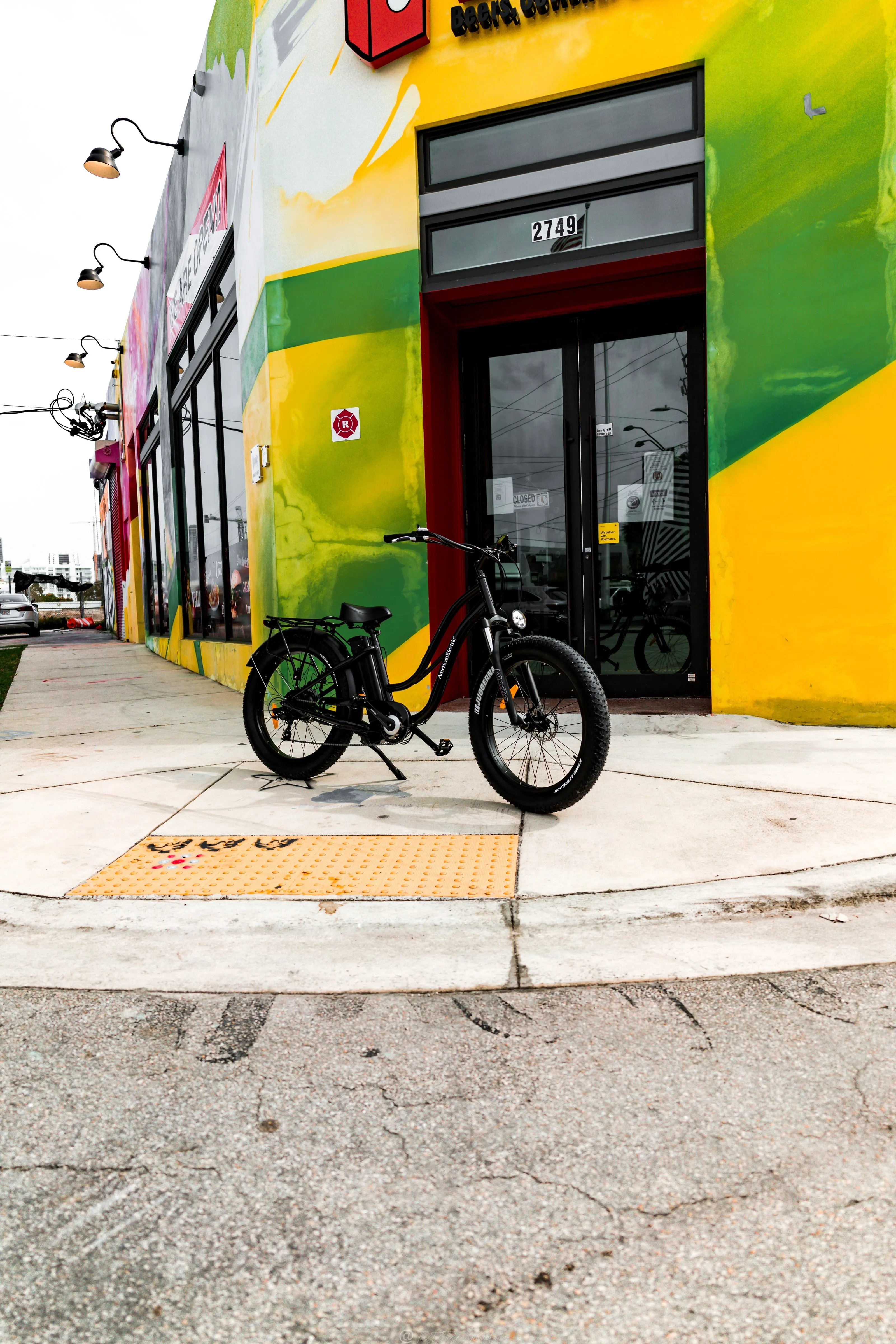 American Electric STELLER Fat Tire Step Thru Electric Bike - from DT Scooters