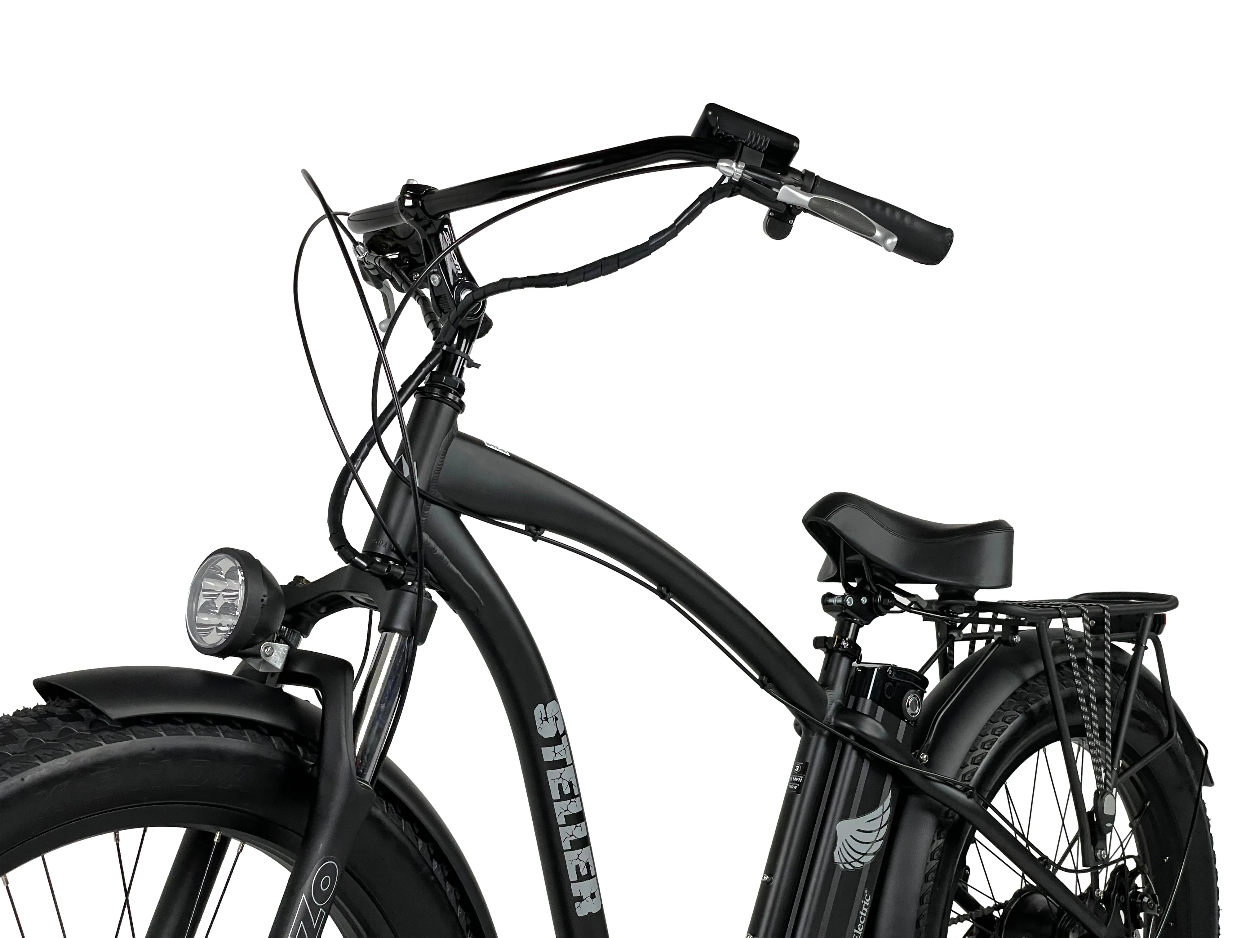 American Electric STELLER Fat Tire Step Thru Electric Bike - from DT Scooters