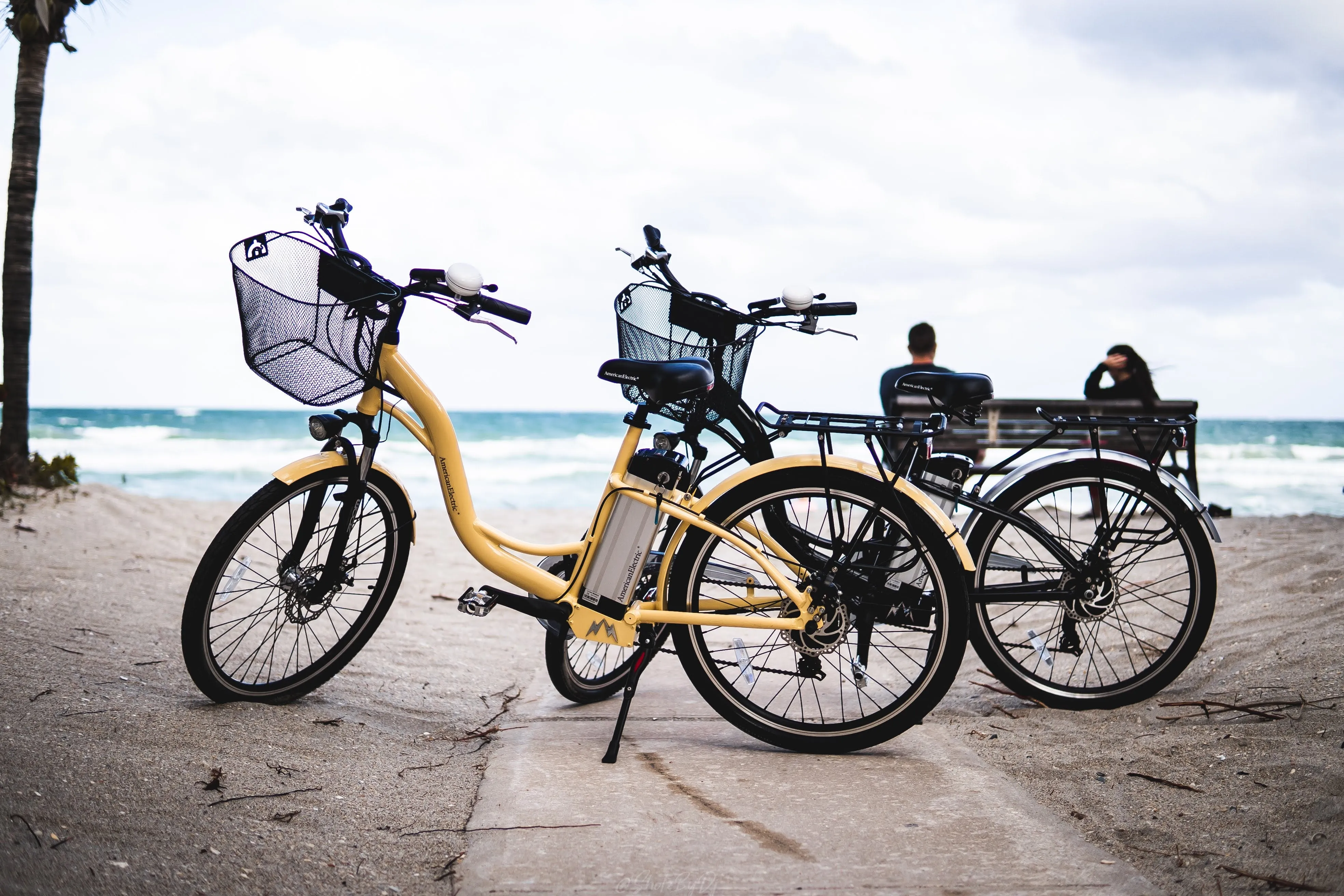 American Electric VELLER Step Thru Cruiser Electric Bike - from DT Scooters