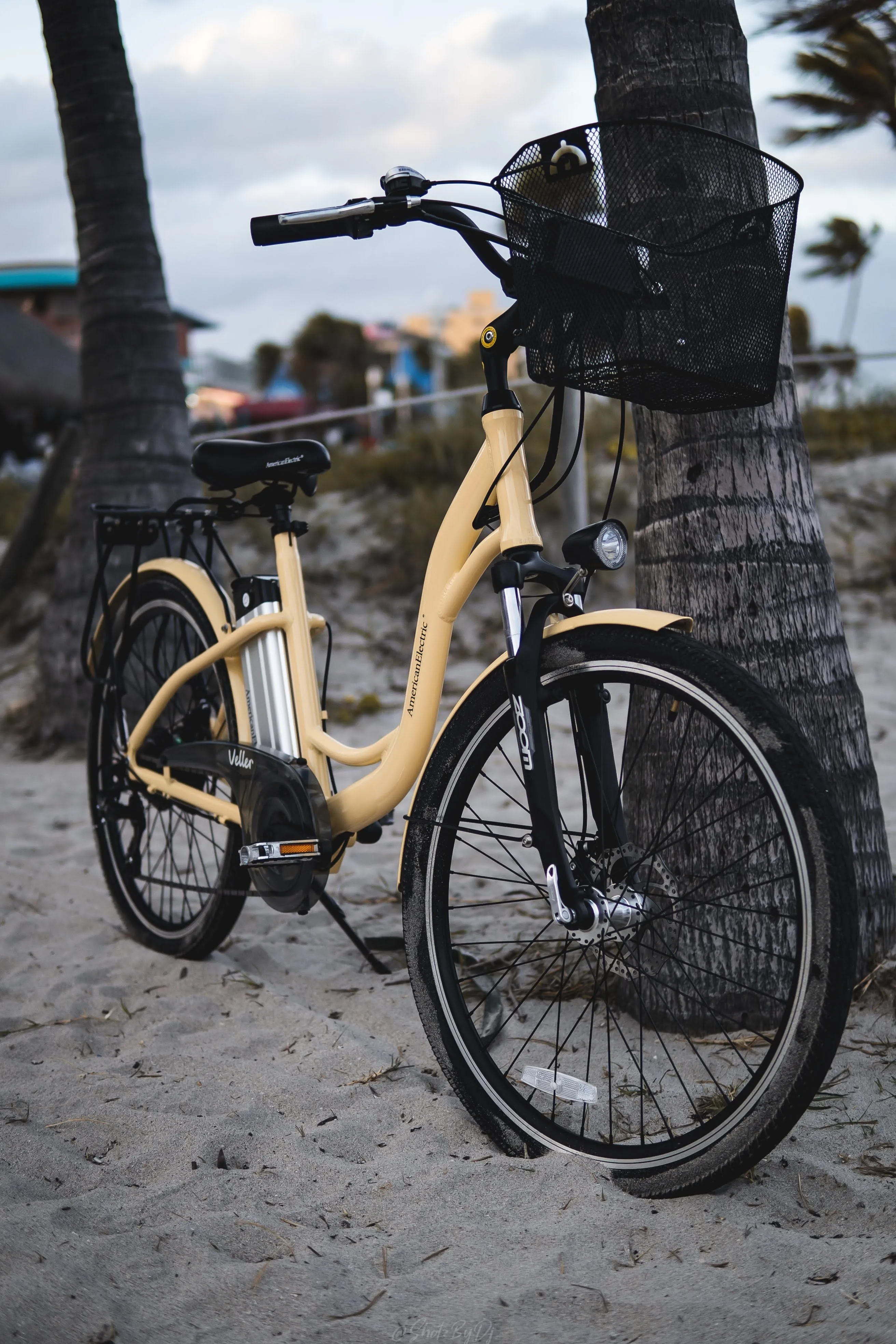 American Electric VELLER Step Thru Cruiser Electric Bike - from DT Scooters