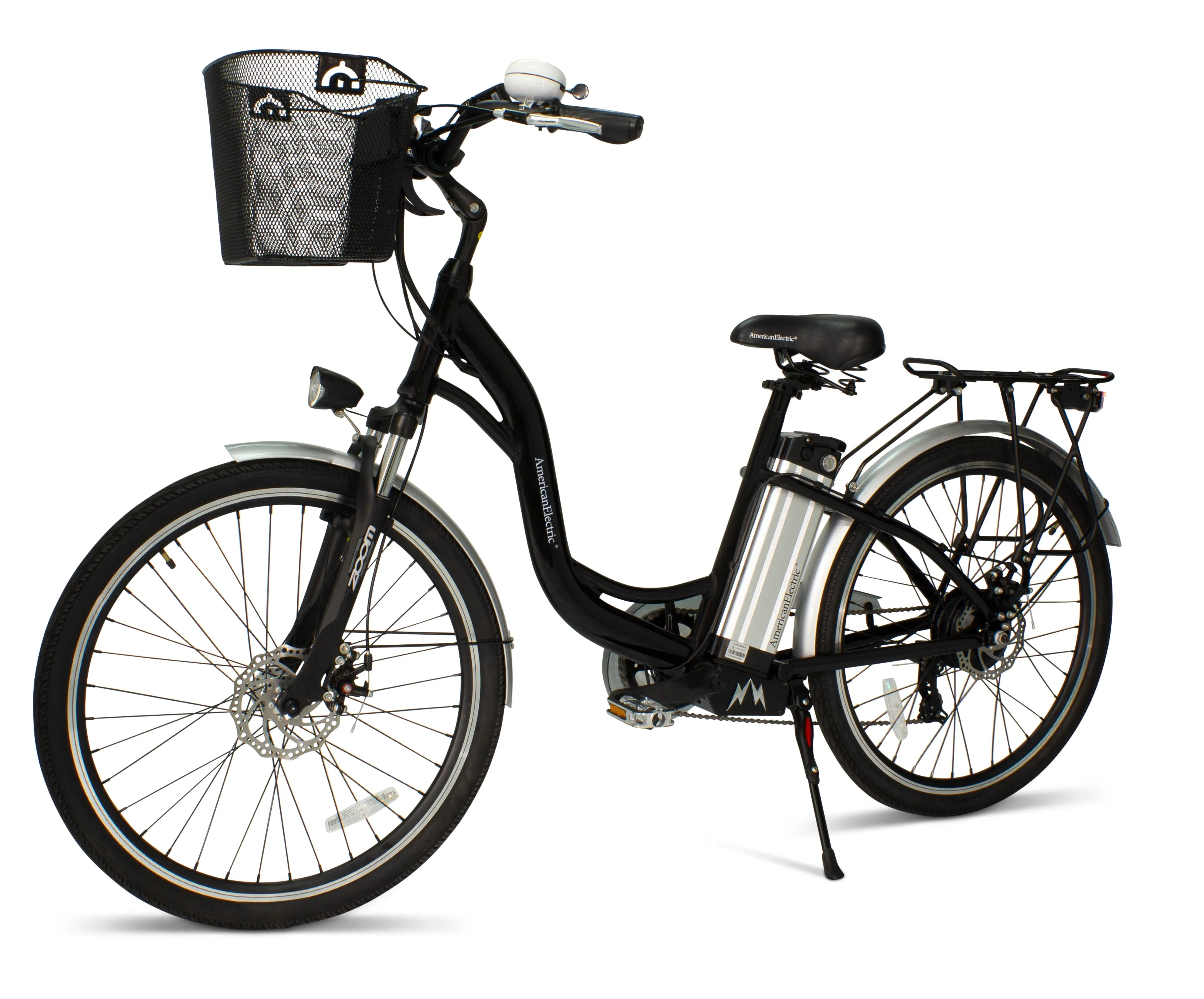 American Electric VELLER Step Thru Cruiser Electric Bike - from DT Scooters