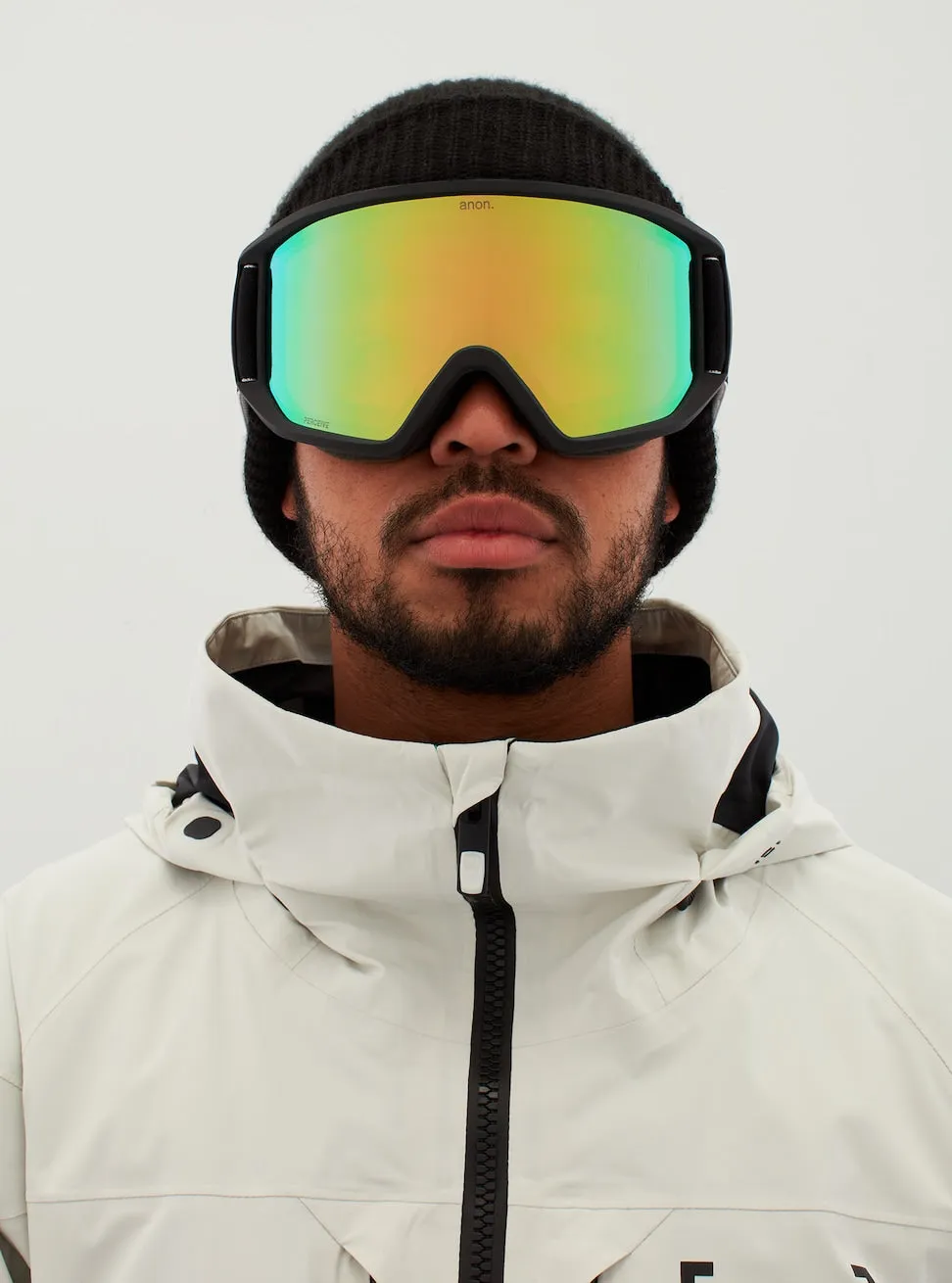 Anon Relapse Goggles 2023 Black / Perceive Variable Green Lens
