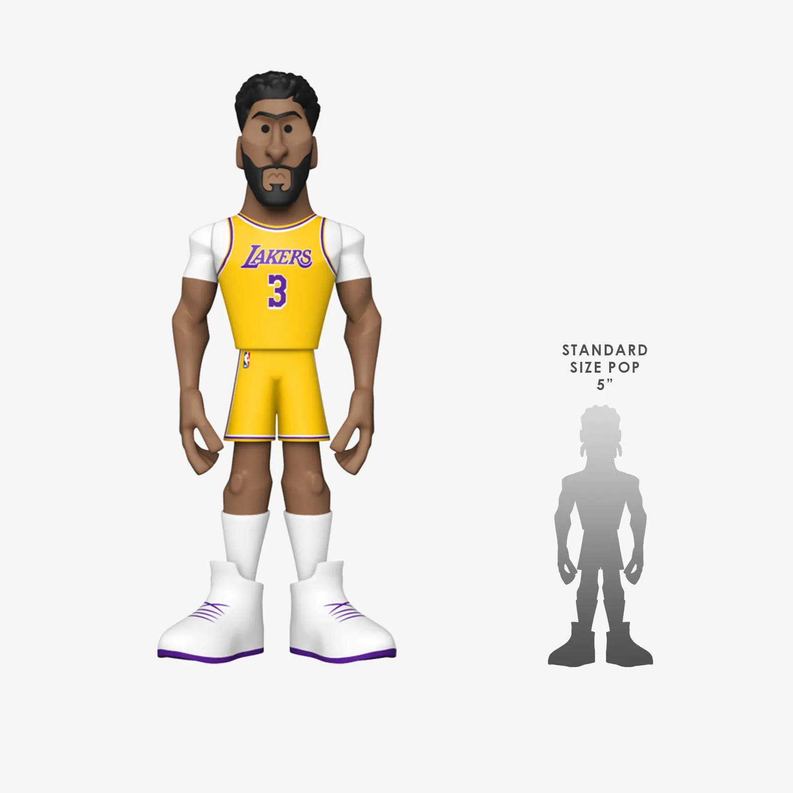 Anthony Davis Los Angeles Lakers NBA 12" Vinyl Gold