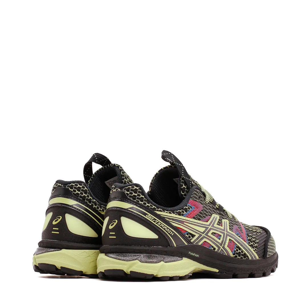 Asics Men US4-S Gel-Terrain Black Neon Lime 1203A394-001