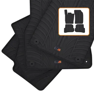 Audi A1 Rubber Car Mats (2010-2018)