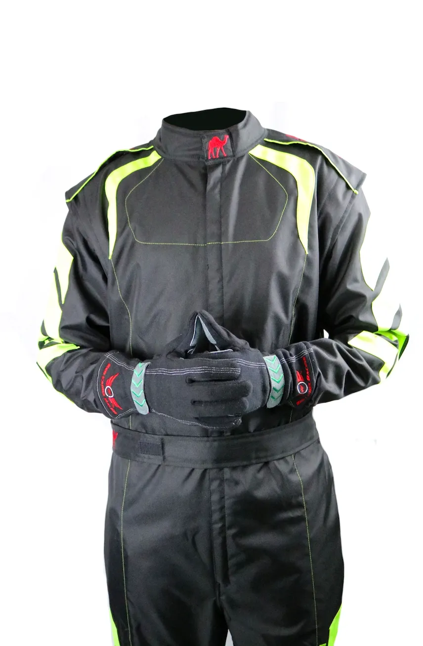 Aurora 2.0 Six Layer SFI 3.2A/15 Rated Suit Neon Green