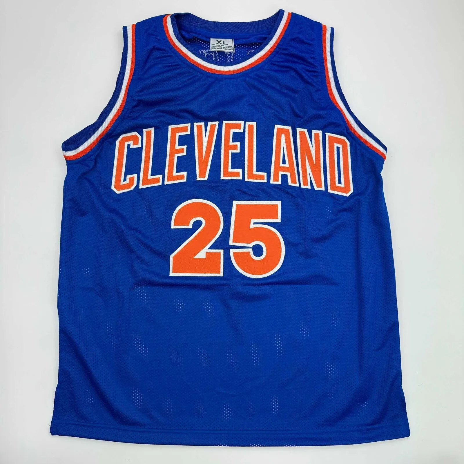 Autographed/Signed Mark Price Cleveland Blue Basketball Jersey PSA COA