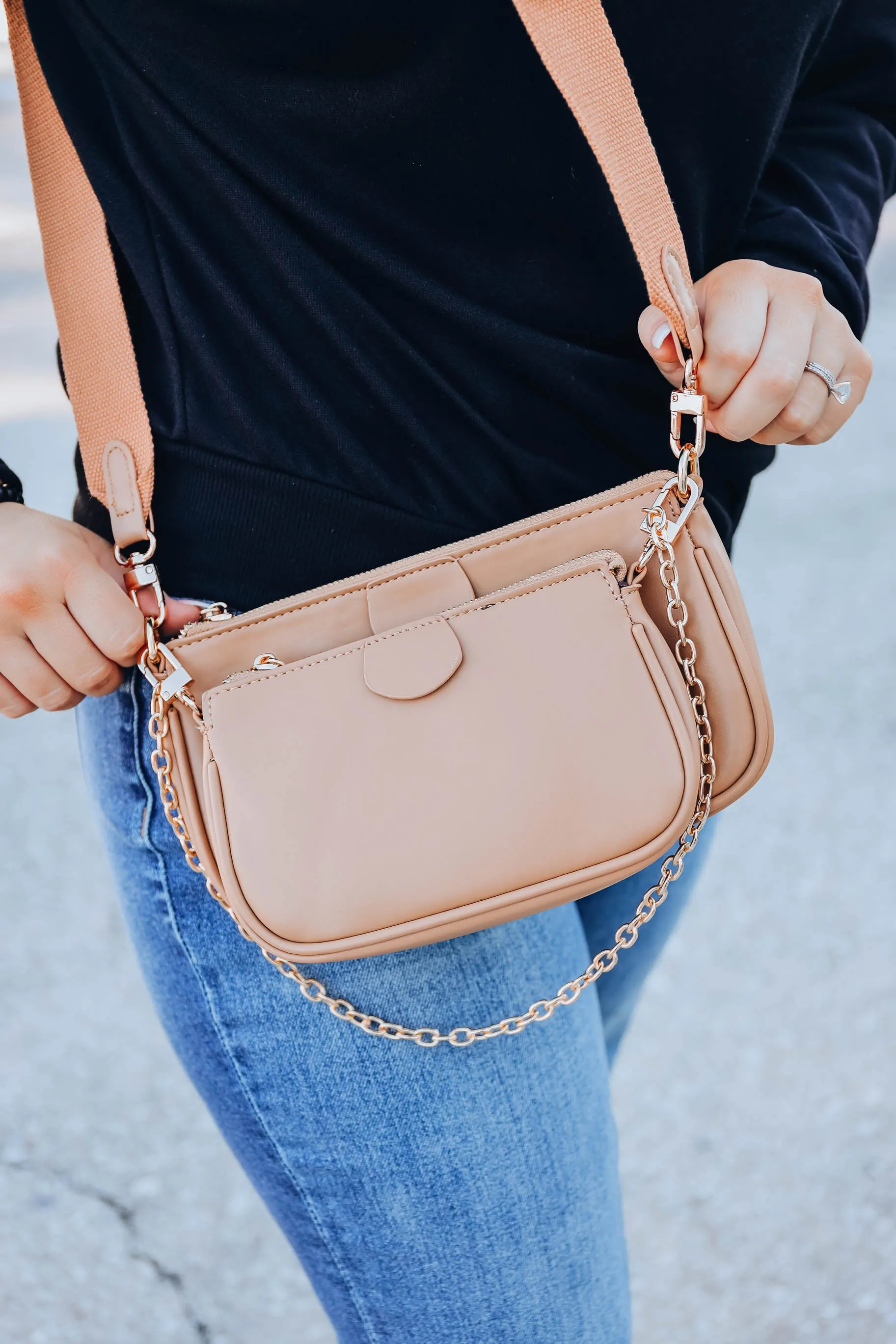 Back on It 3 in 1 Crossbody - Camel