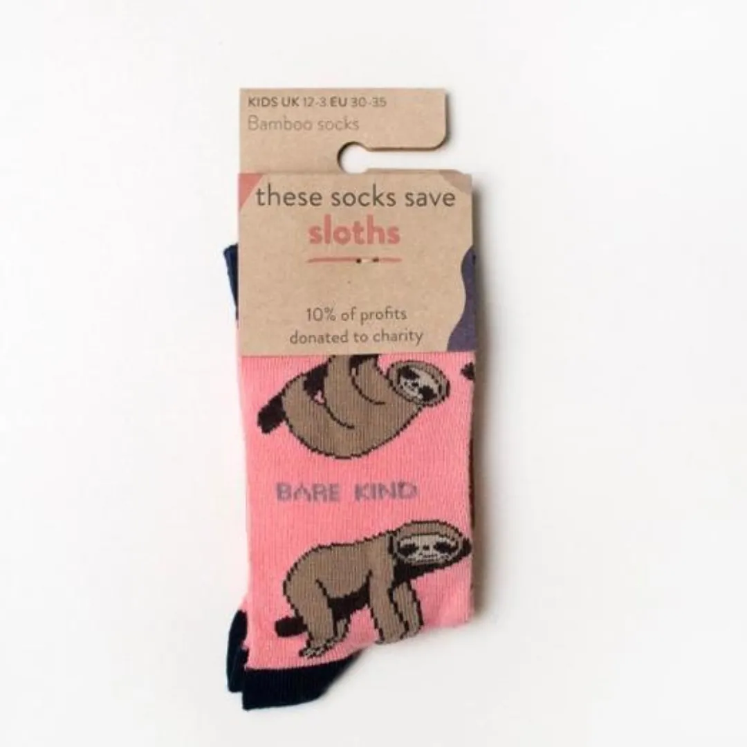 Bamboo Socks Sloths