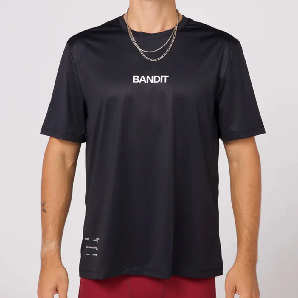 Bandit Running Drift "Good Times" Performance Tee - Black
