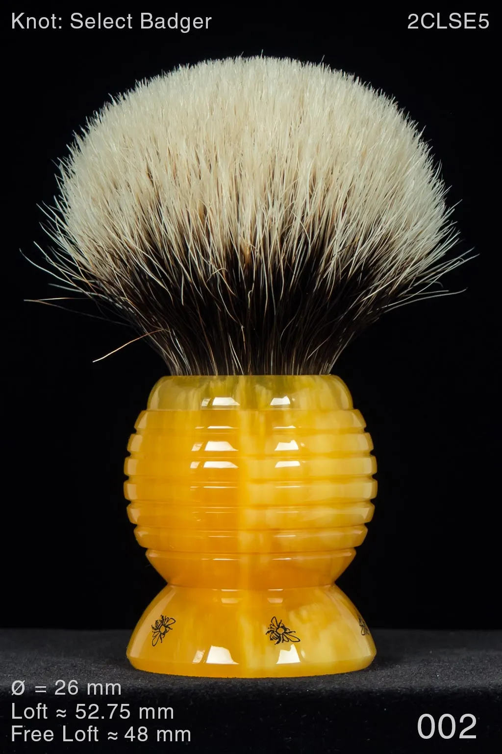Beehive 26 mm Lemon Drop