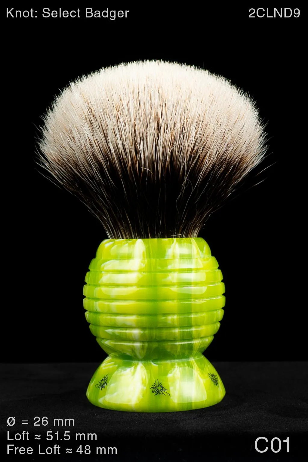 Beehive 26 mm Lime