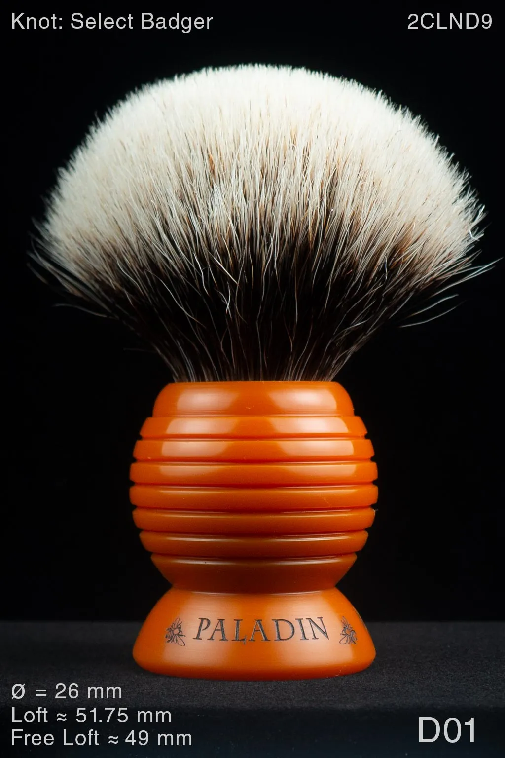 Beehive 26 mm Satin Butterscotch