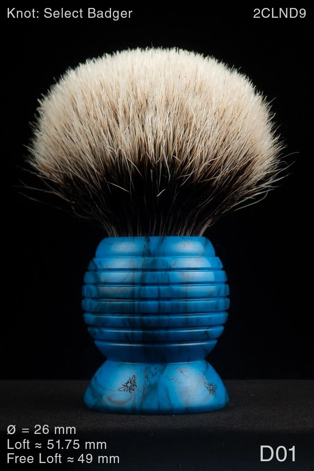 Beehive 26 mm Satin Cobalt
