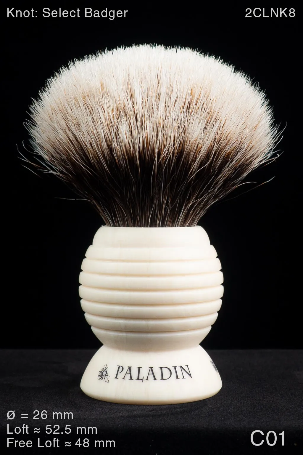 Beehive 26 mm Satin Ivory