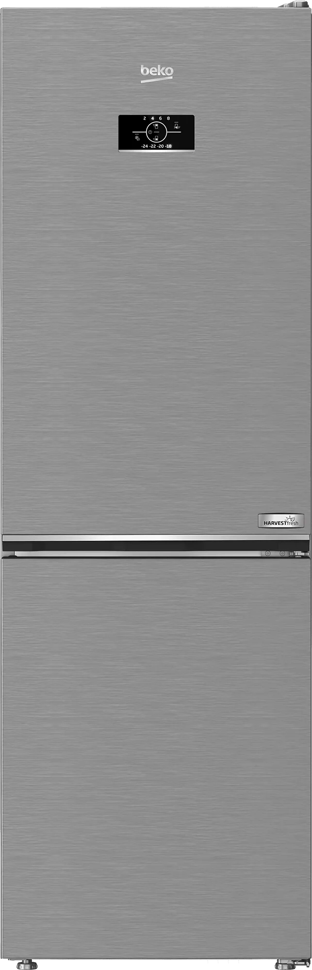Beko 316 L Fridge/Freezer – Pearl Steel B3RCNE364HXB