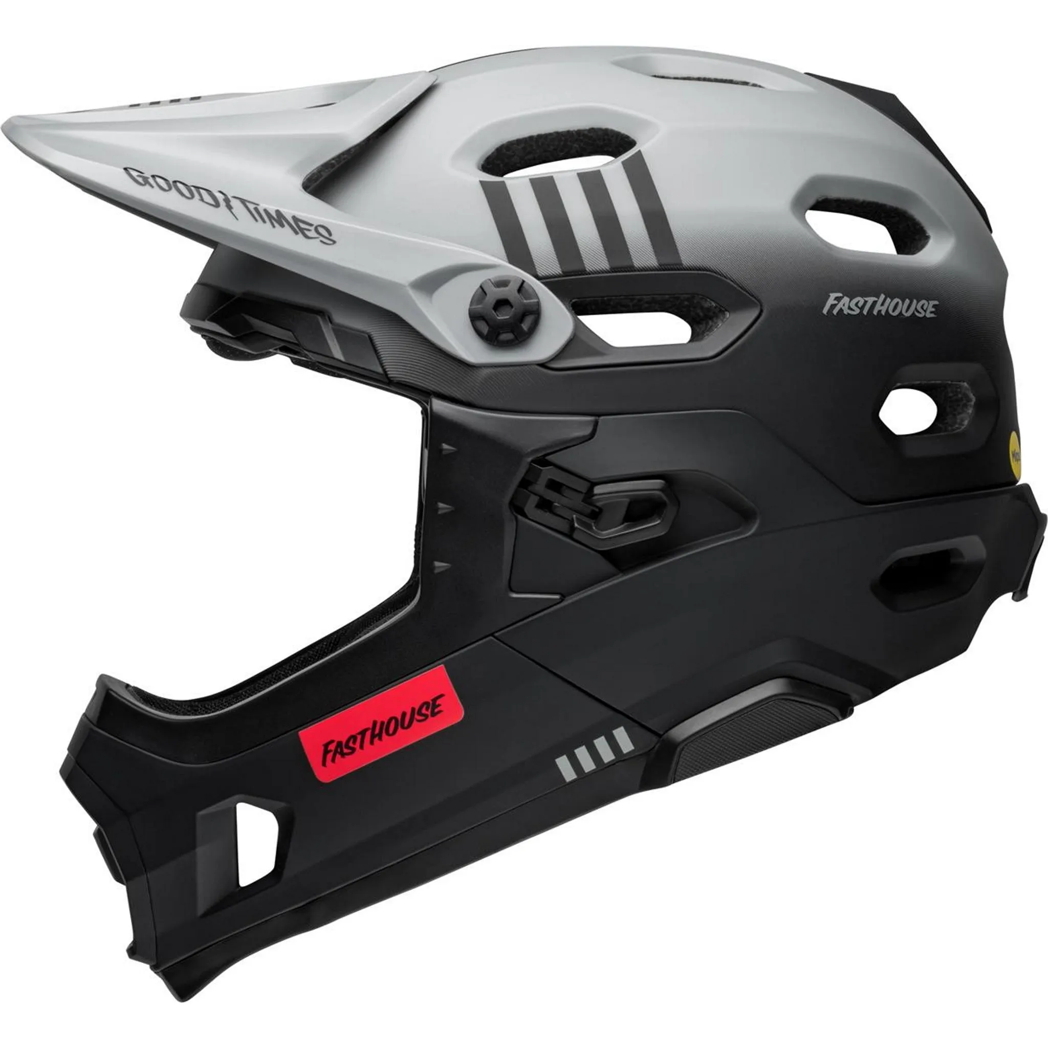 Bell Super DH Spherical Adult MTB Helmet Fasthouse Matte/Gray/Black