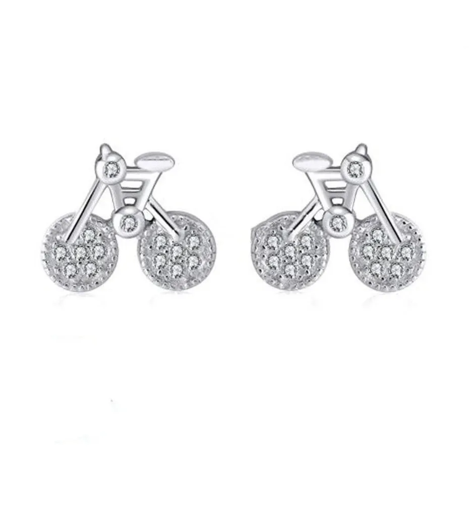 Bicycle Earrings