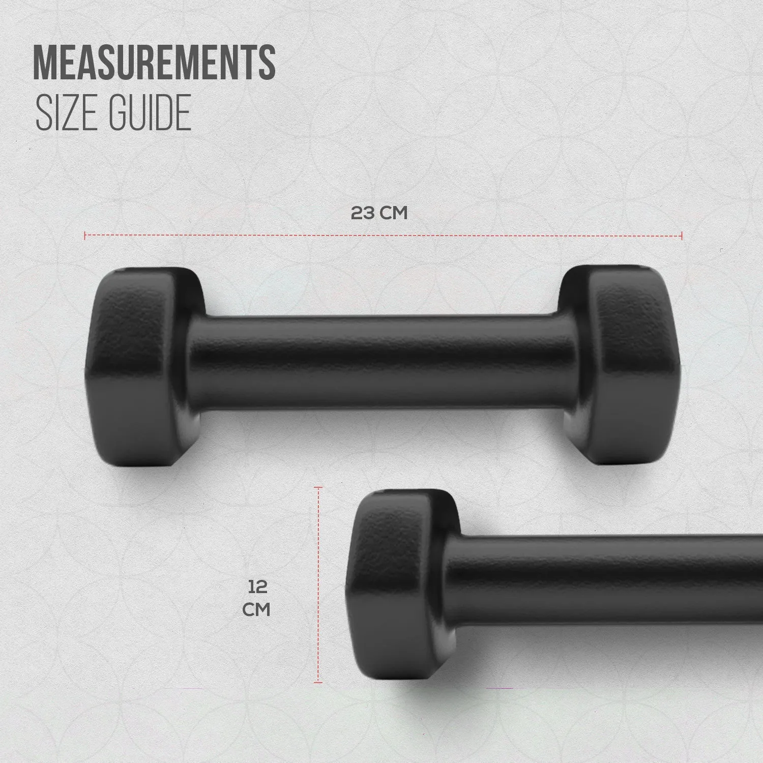 Bionix Neoprene Dumbbells Weights Pair - Neoprene Weights