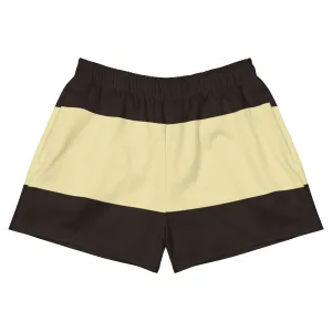 Black Gold Stripes - Inspired By Taylor Swift - Sustainably Made Women’s Shorts