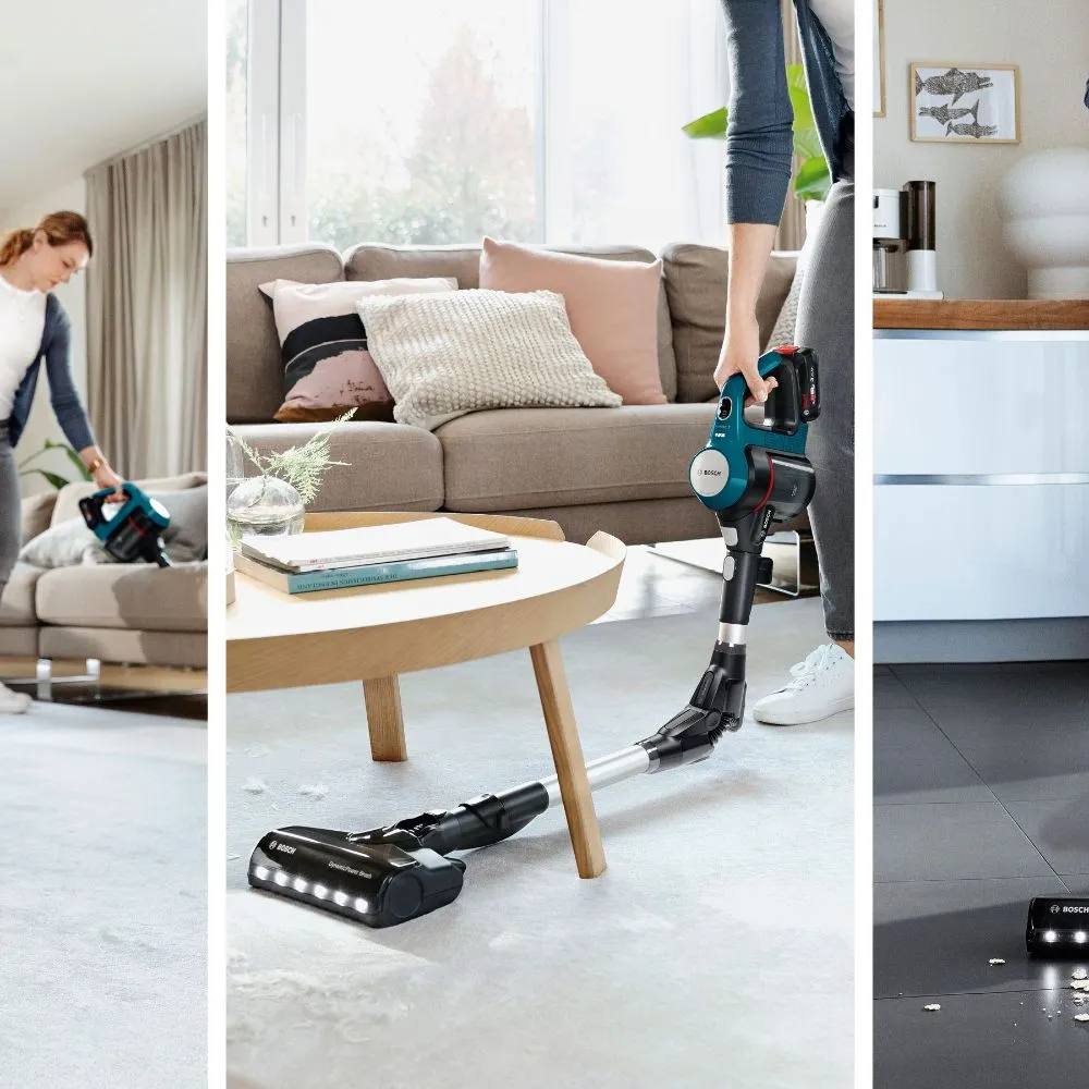 Bosch Unlimited 7 Rechargeable Stick Vacuum (Laguna Blue)